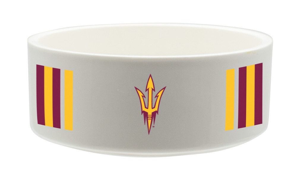 Arizona State Sun Devils Ceramic Pet Bowl | Memory Company | COL-AZS-2822-121-SB