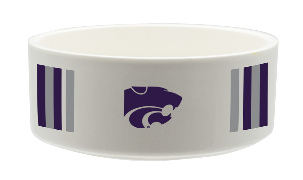 Kansas State Wildcats Ceramic Pet Bowl | Memory Company | COL-KAS-2822-121-SB