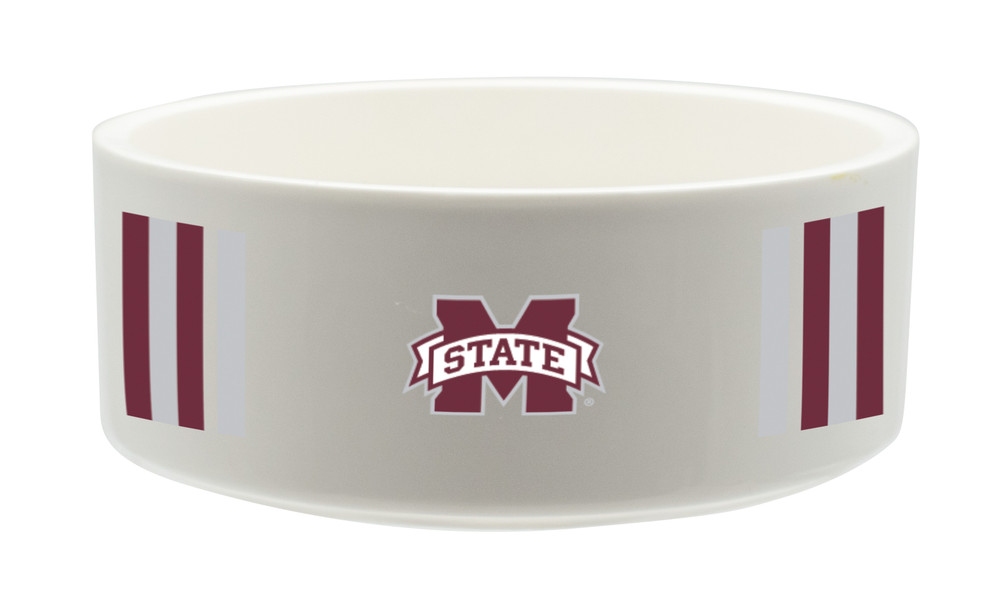 Mississippi State Bulldogs Ceramic Pet Bowl | Memory Company | COL-MSS-2822-121-SB