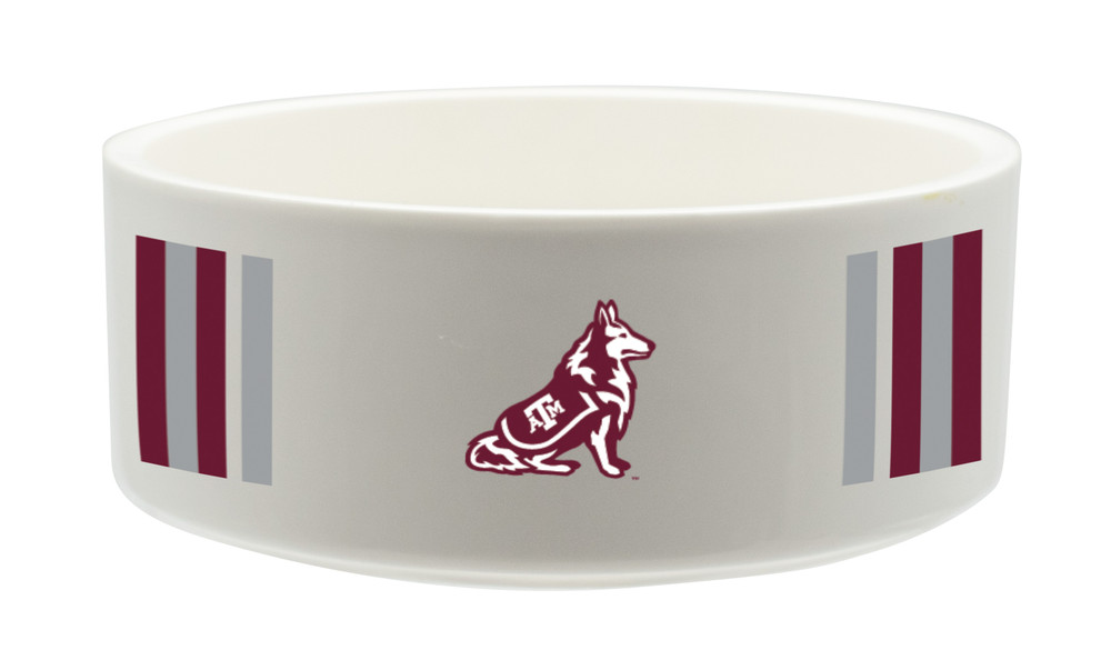 Texas A&M Aggies Ceramic Pet Bowl | Memory Company | COL-TAM-2822-121-SB