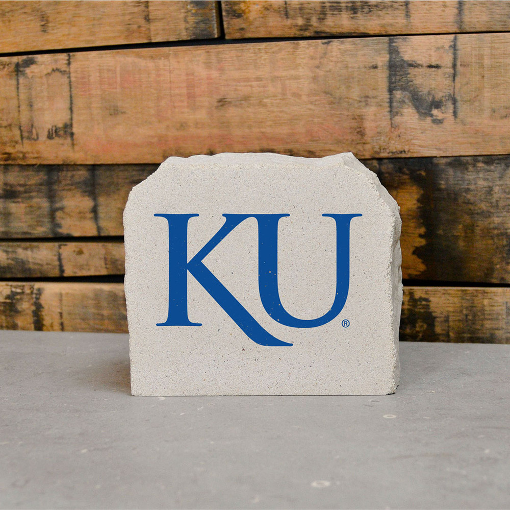 Kansas Jayhawks Decorative Stone - KU 5.5 | Stoneworx | KU#15