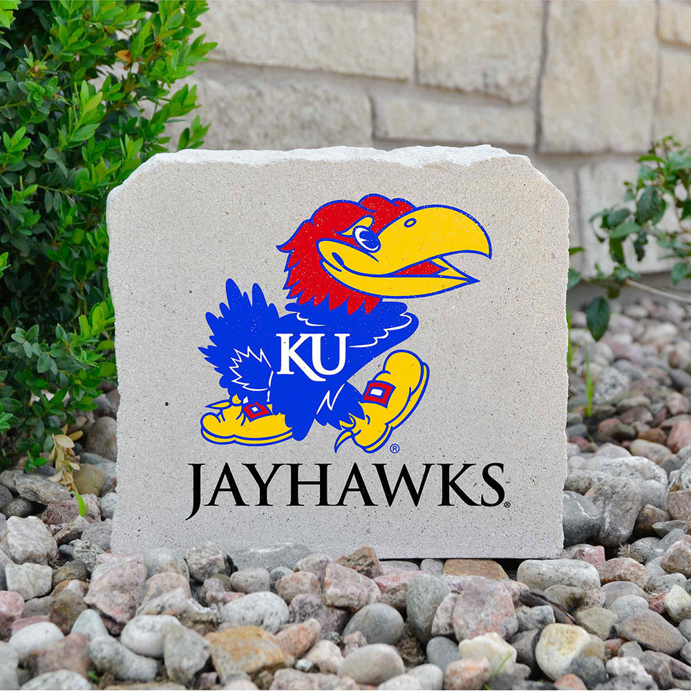 as Jayhawks Decorative Stone Jayhawk - 7 | Stoneworx | KU#36