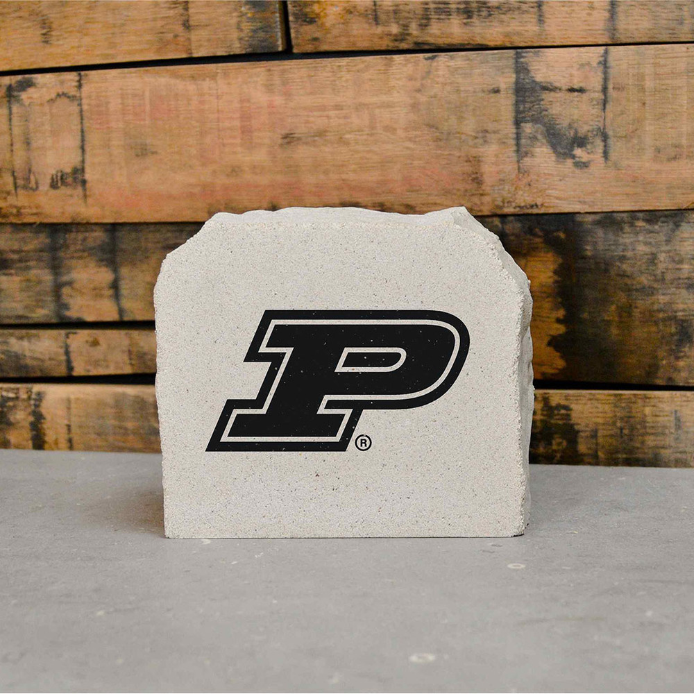 Purdue Boilermakers Decorative Stone Black - 7 | Stoneworx2 | PUR-006