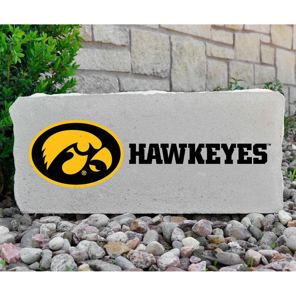 Iowa Hawkeyes Decorative Stone Logo - Large | Stoneworx 2| IA-1