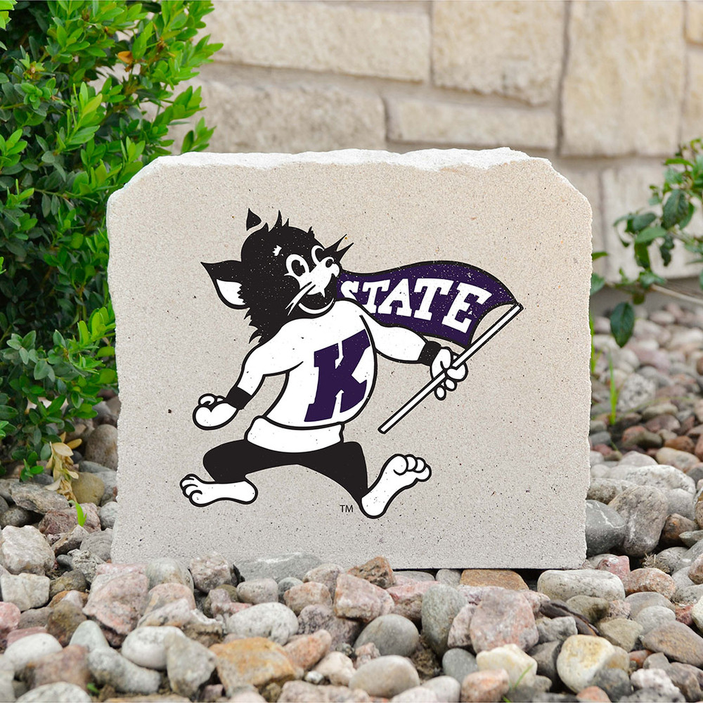 Kansas State Wildcats Decorative Stone Willie - 7 | Stoneworx2 | KSU-42