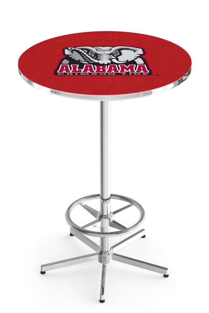Alabama Crimson Tide Elephant Pub Table | Holland Bar Stool  | L216C4228AL-Ele