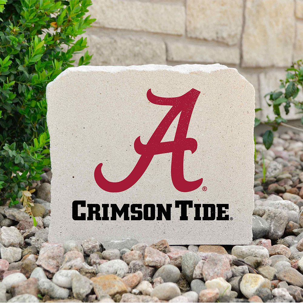 Alabama Crimson Tide Decorative Stone A Crimson Tide - 7 | Stoneworx2 | ALA-8
