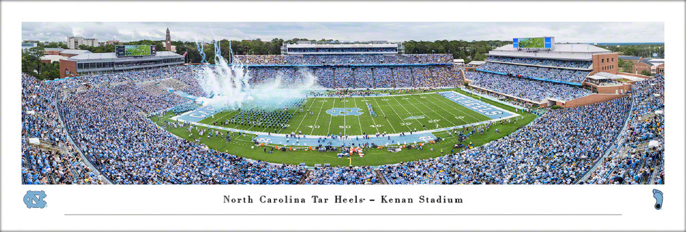 North Carolina Tar Heels Standard Frame Panoramic Photo | Blakeway | UNC5