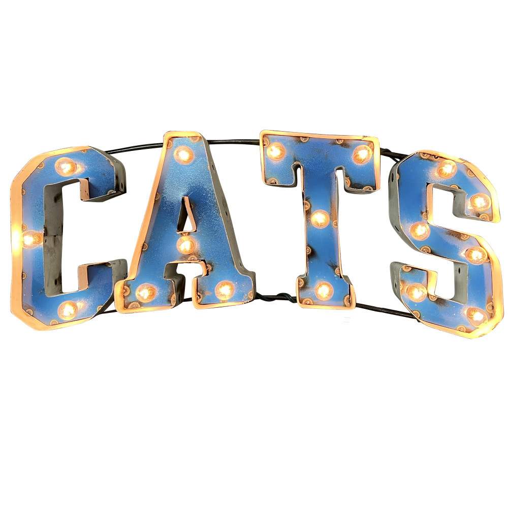 Kentucky Wildcats Recycled Metal Wall Decor CATS | LRT SALES | XXXXXXXXX