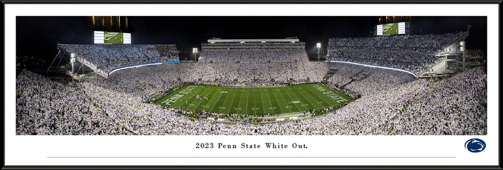 Penn State Nittany Lions Standard Frame - White Out | Blakeway | PSU10F