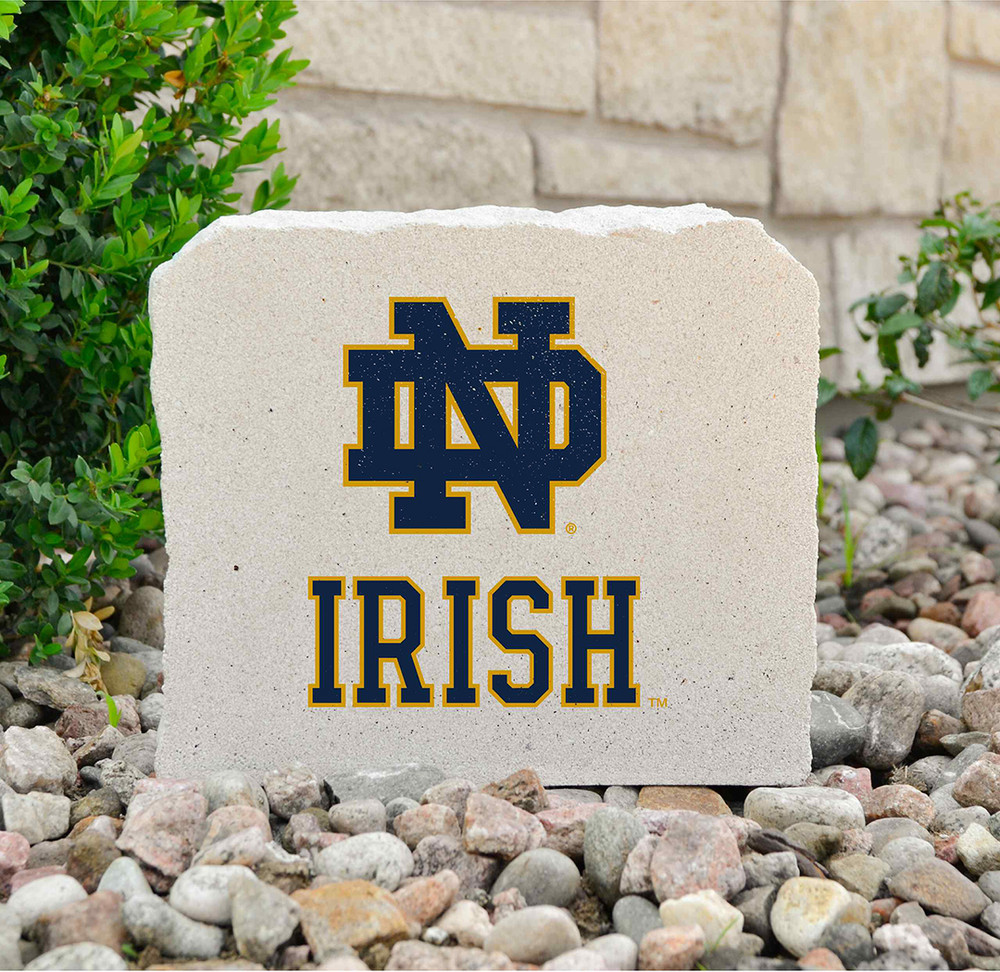 Notre Dame Fighting Irish Decorative Stone ND Fighting Irish - 7  | Stoneworx | ND-8