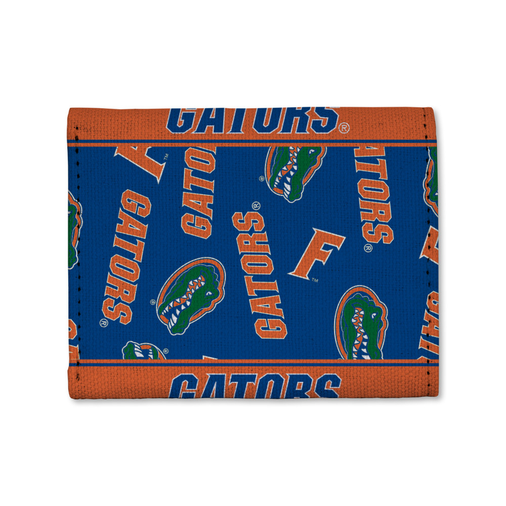 Florida Gators Canvas Trifold Wallet | Rico Industries | CTR100101