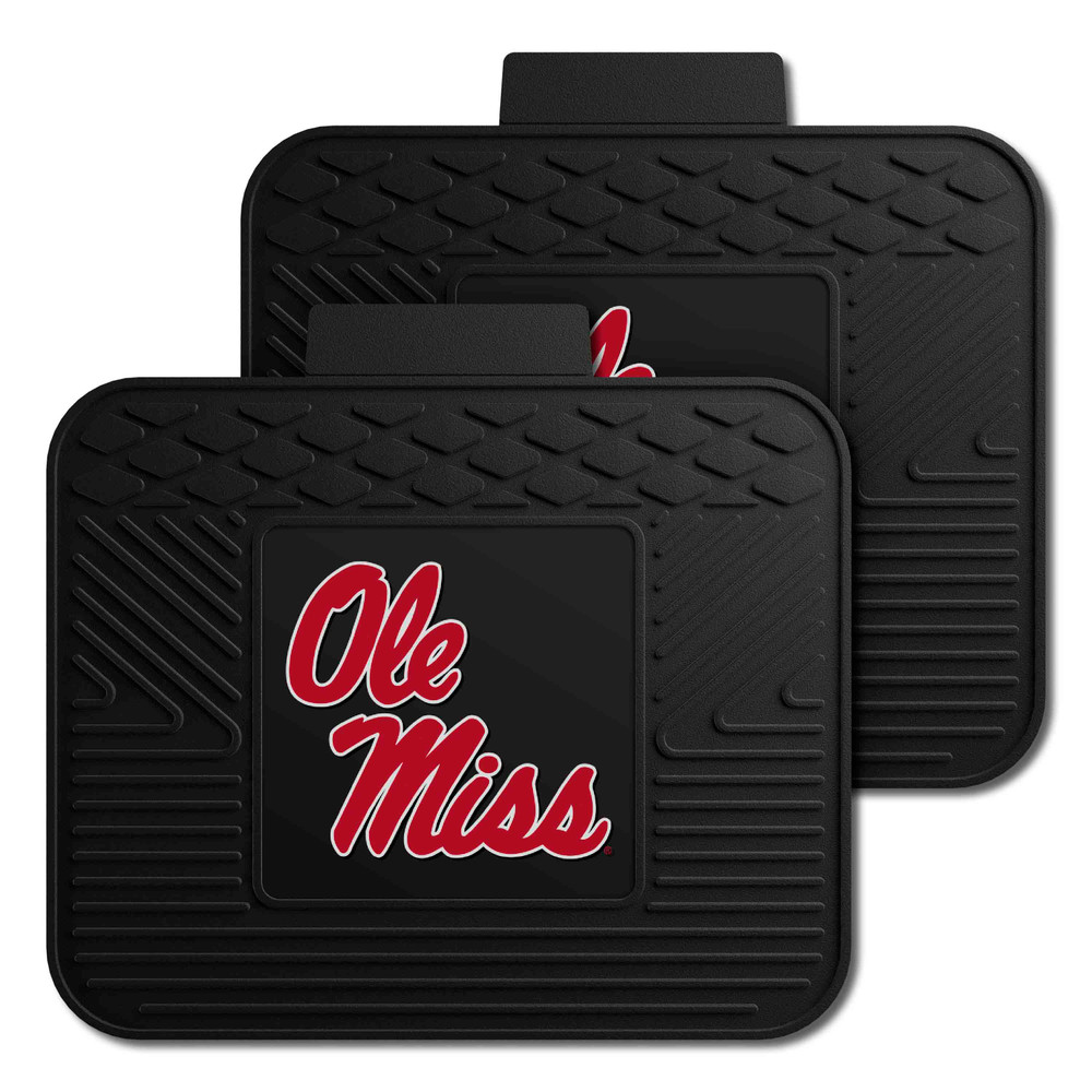 Mississippi Rebels Utility Car Mats Set of Two | Fanmats | 12425