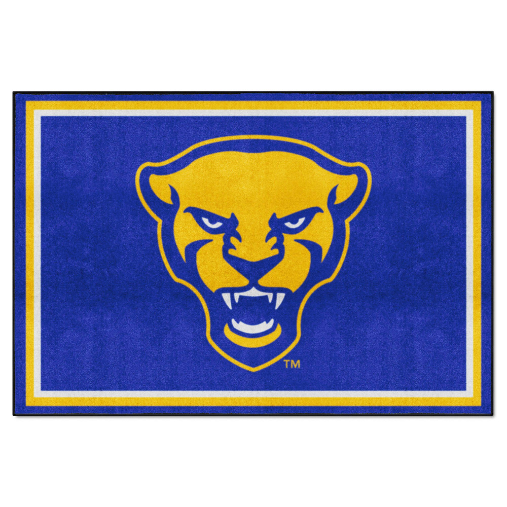 Pittsburgh Panthers Area Rug 5' x 8' - Panther | Fanmats | 35883