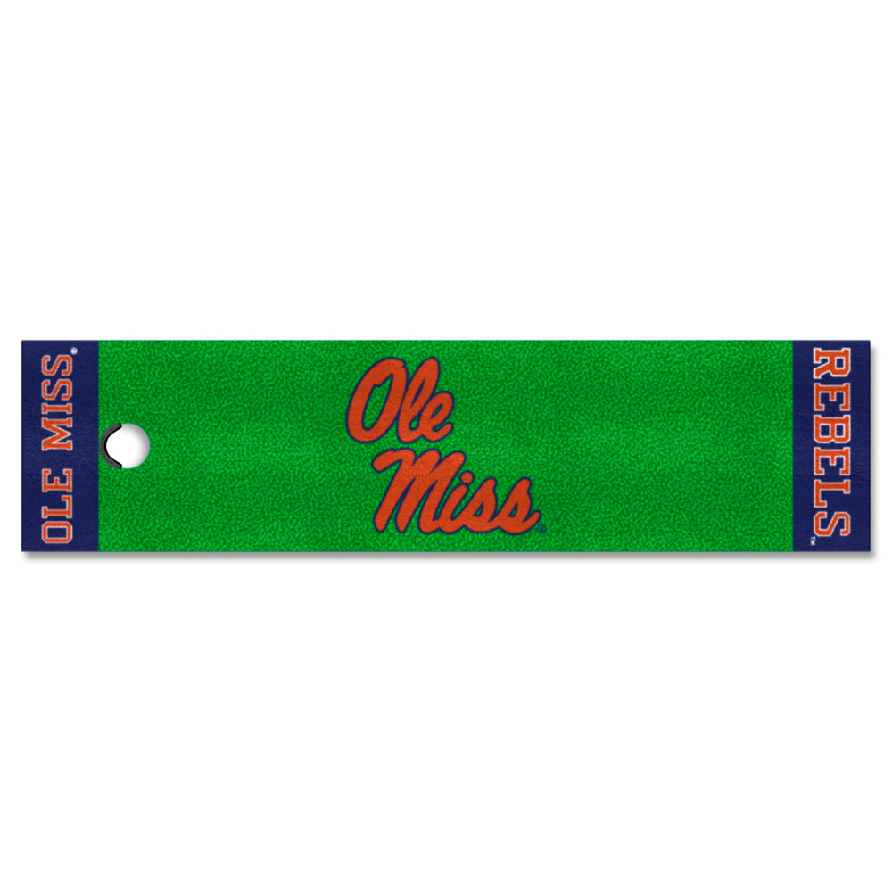 Mississippi Rebels Putting Green Mat - Ole Miss | Fanmats | 11125