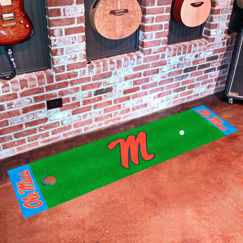 Mississippi Rebels Putting Green Mat - M | Fanmats | 27230