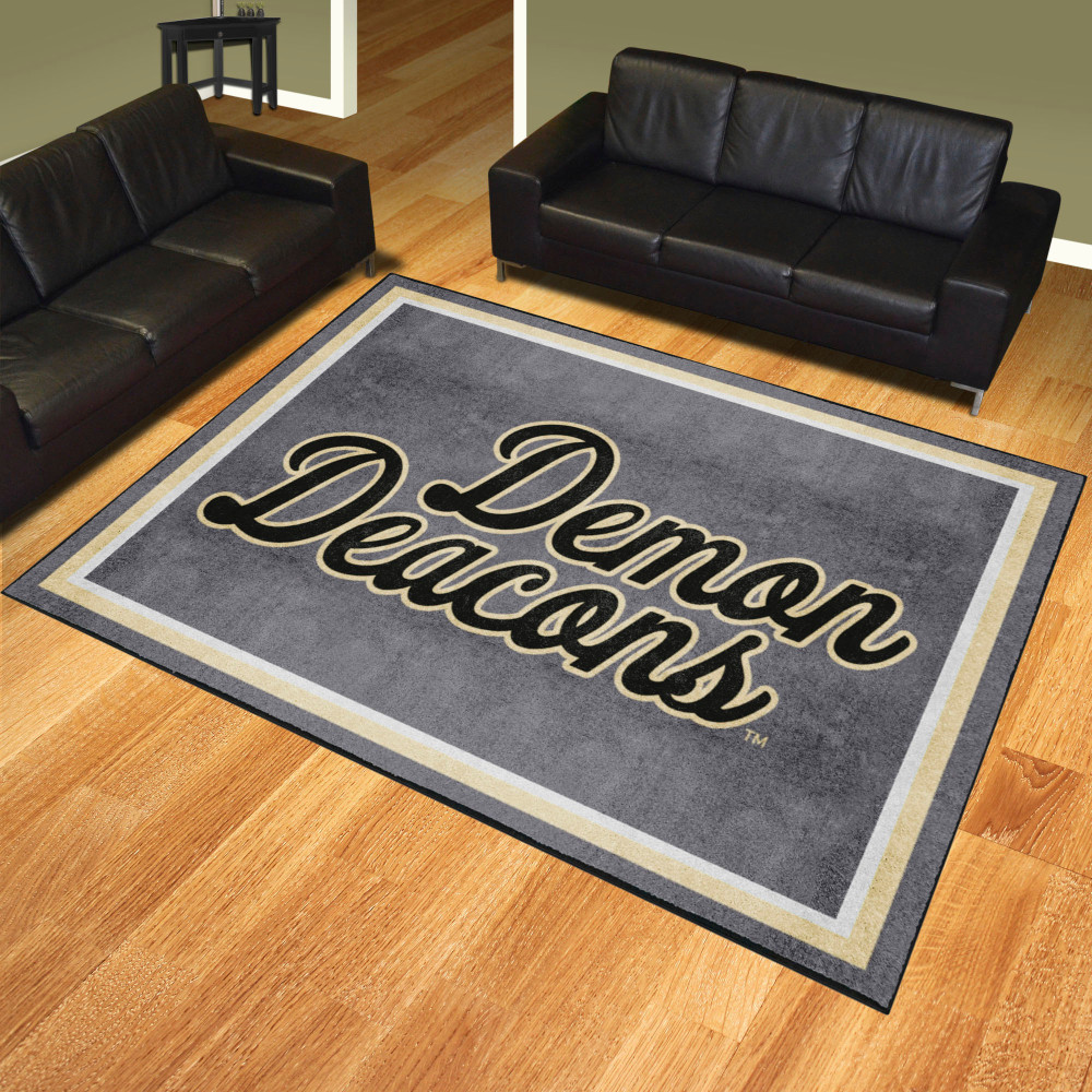 Wake Forest Demon Deacons Area Rug 8' x 10' - Script | Fanmats | 35937