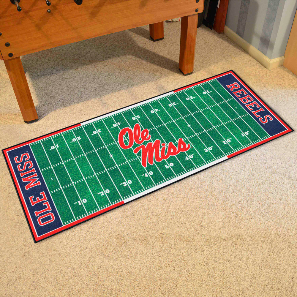 Mississippi Rebels Football Field Runner | Fanmats | 7552