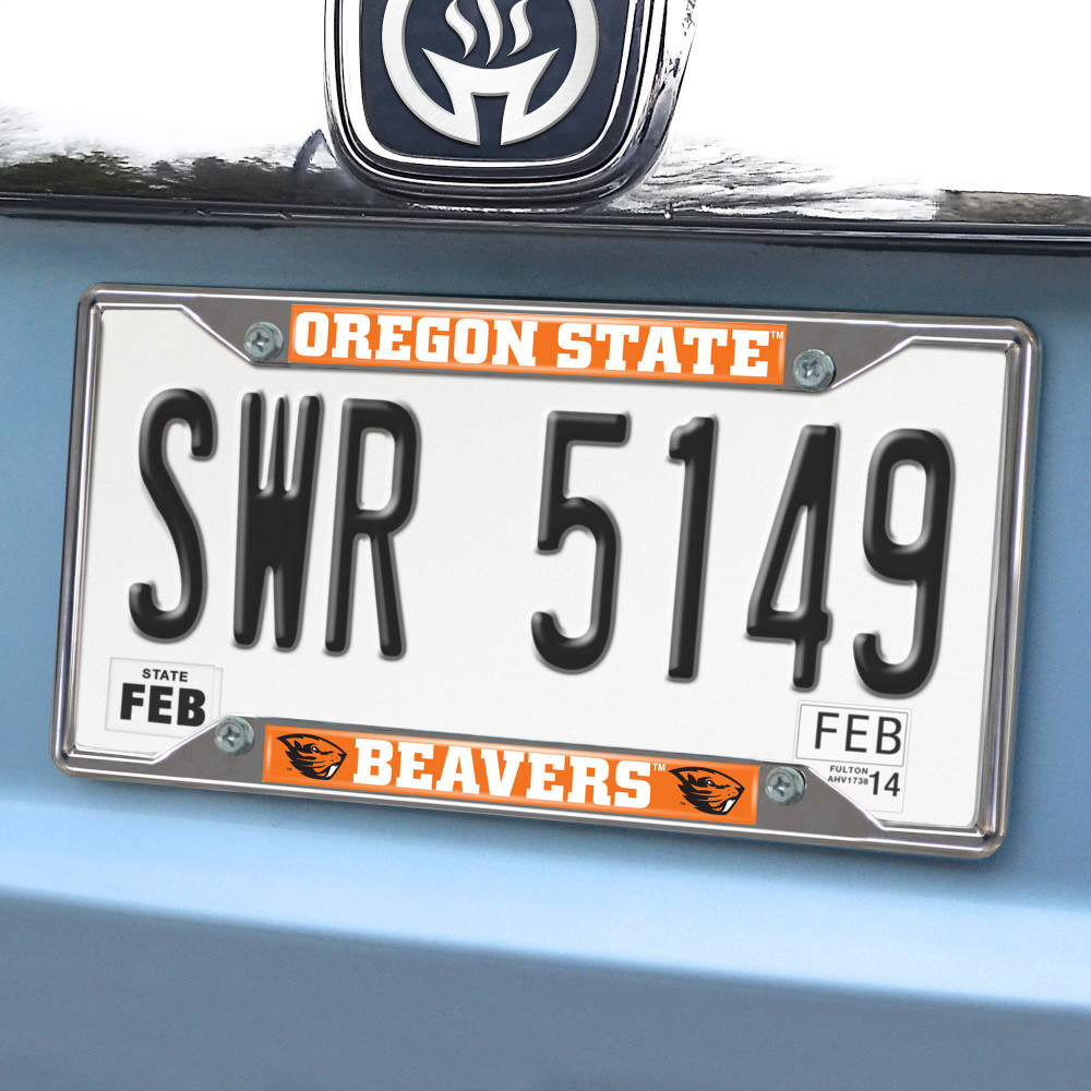 Oregon State Beavers License Plate Frame | Fanmats | 16838