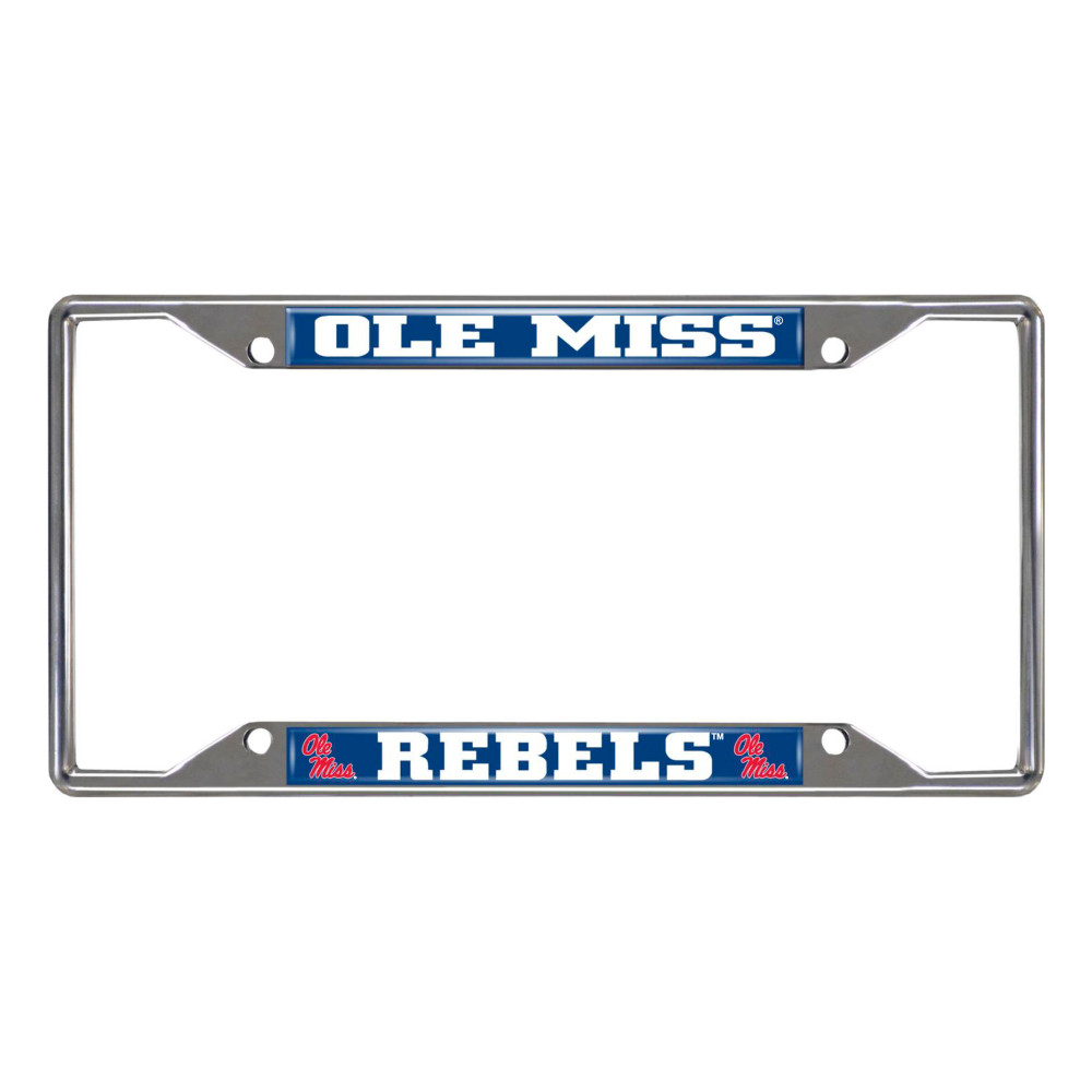 Mississippi Rebels License Plate Frame | Fanmats | 15651