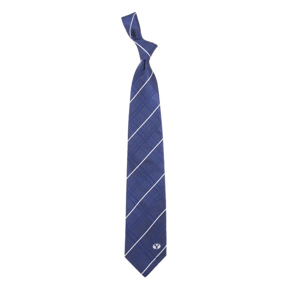 BYU Cougars Oxford Woven Silk Tie | Eagles Wings | 4853