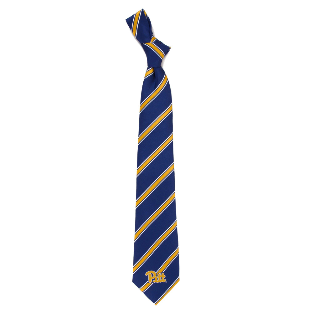 Pittsburgh Panthers Woven Poly Tie | Eagles Wings | 7245