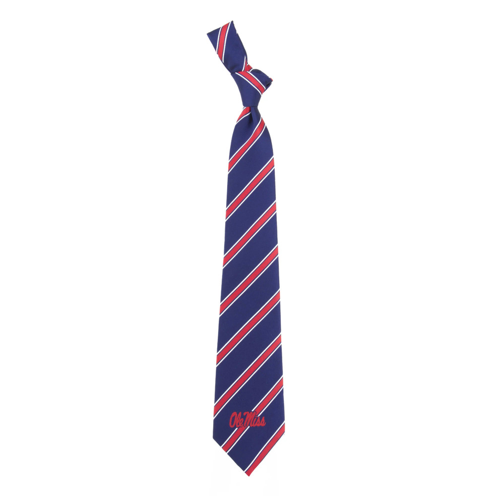 Mississippi Rebels Woven Poly Tie | Eagles Wings | 6233