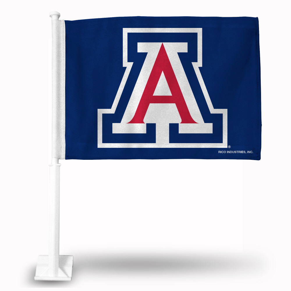 Arizona Wildcats Blue Double Sided Car Flag | Rico Industries | FG460102