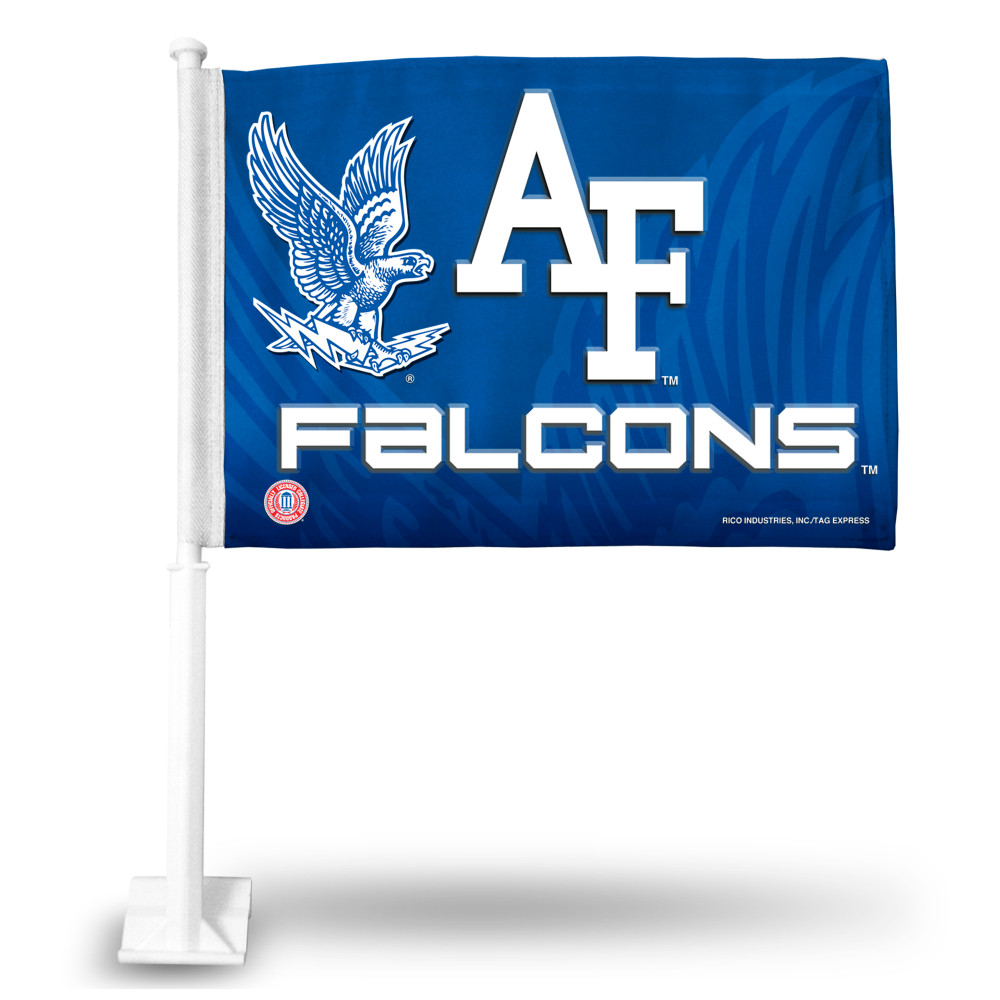 Air Force Academy Falcons Standard Double Sided Car Flag | Rico Industries | FG500501