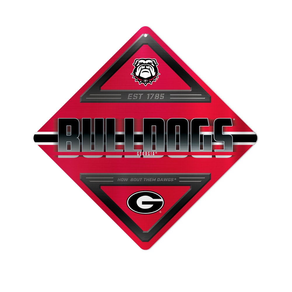 Georgia Bulldogs Metal Wall Sign | Rico Industries | MXS110101