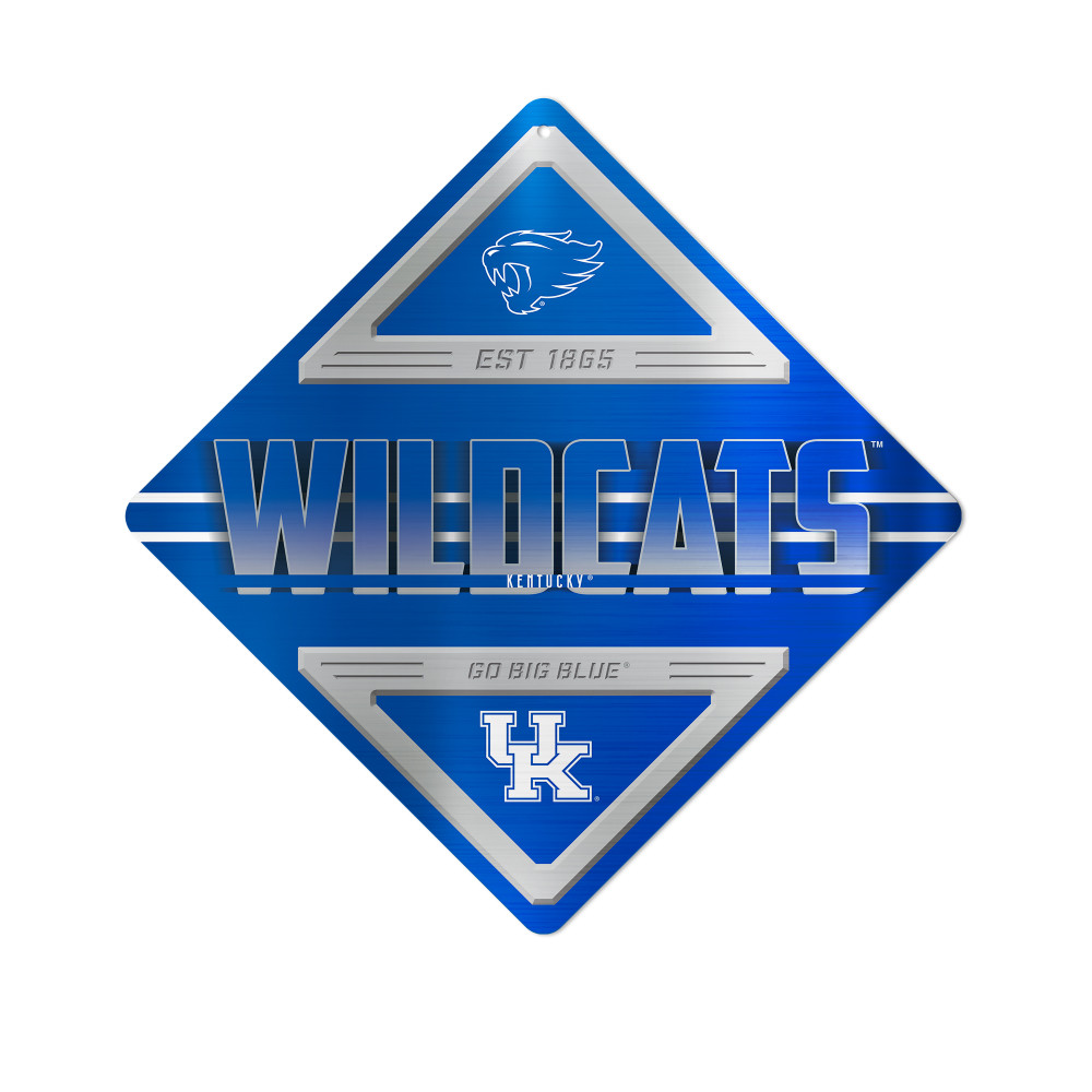 Kentucky Wildcats Metal Wall Sign | Rico Industries | MXS190101