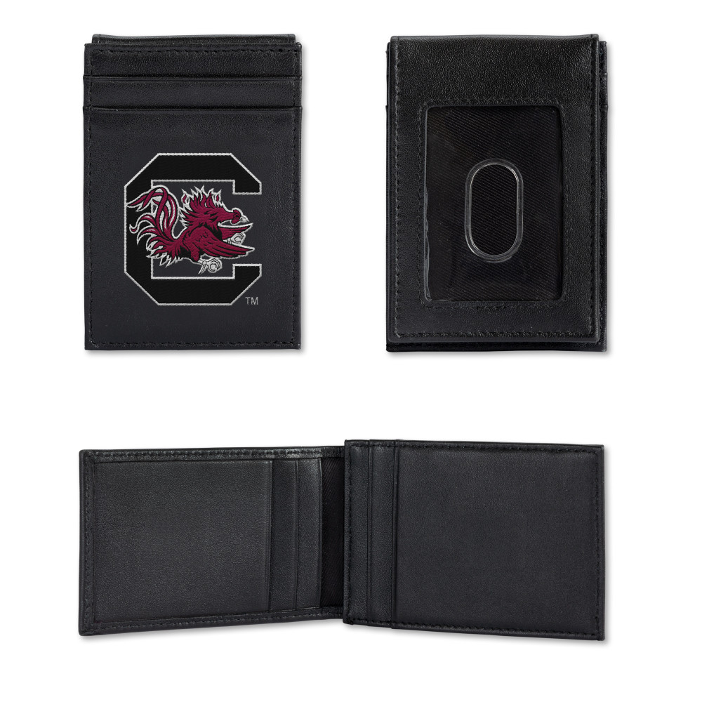 South Carolina Gamecocks Embroidered Front Pocket Wallet  | Rico Industries | RPW120101