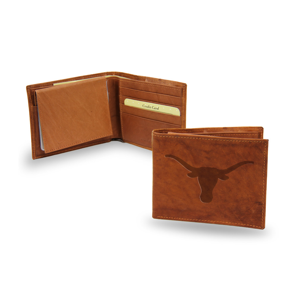 Texas Longhorns Genuine Leather Billfold Wallet | Rico Industries | SBL260106