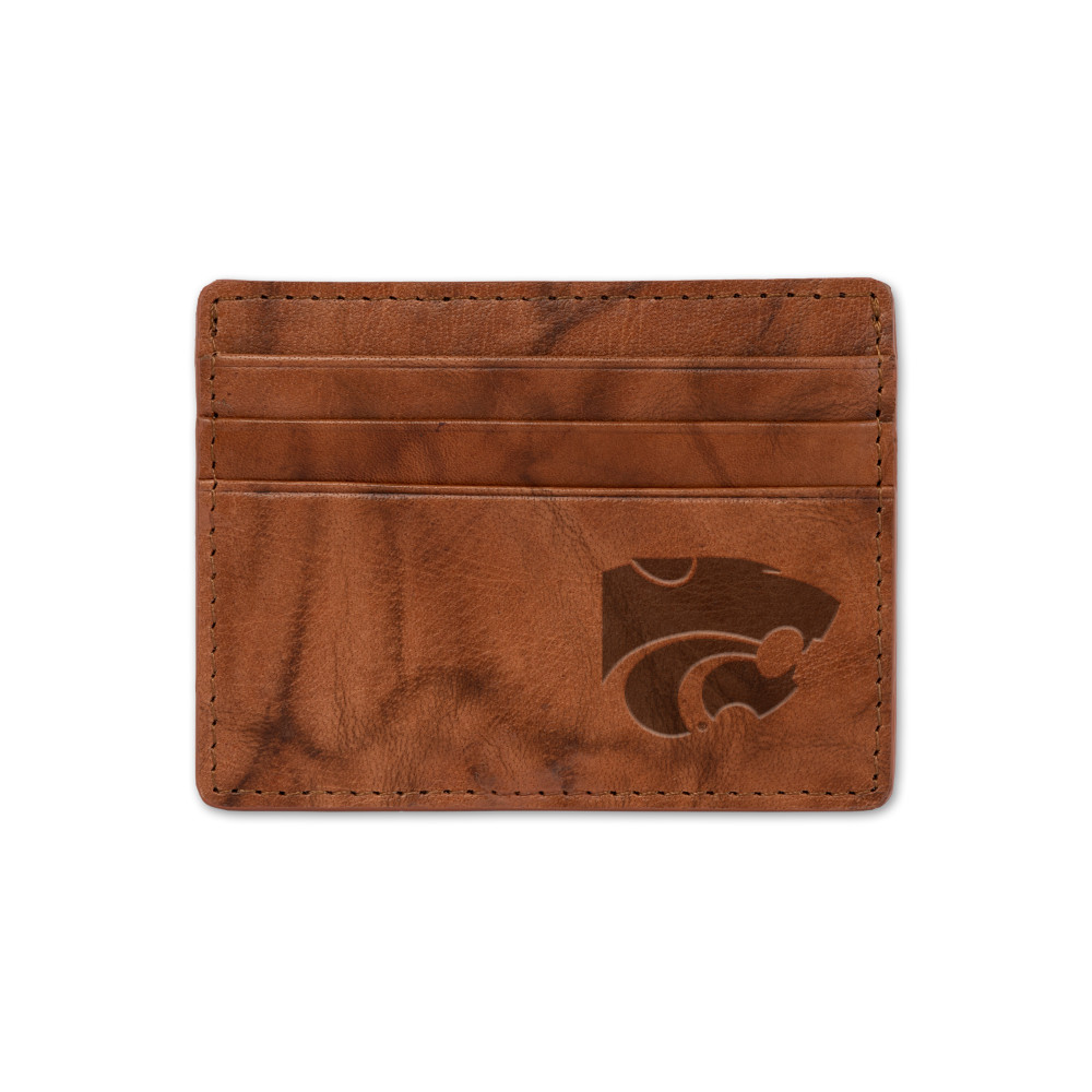 Kansas State Wildcats Embossed Leather Credit Cart Wallet | Rico Industries | SCC310201