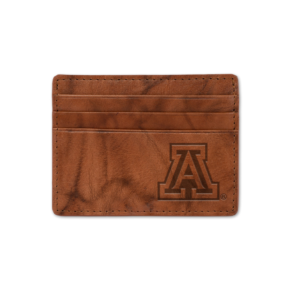 Arizona Wildcats Embossed Leather Credit Cart Wallet | Rico Industries | SCC460106