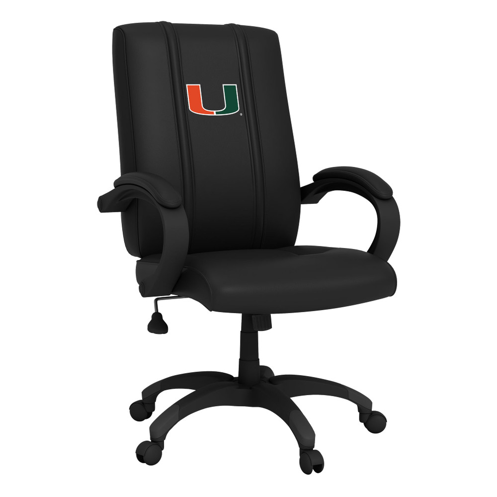 Miami Hurricanes Collegiate Office Chair 1000 | Dreamseat | XZOC1000-PSCOL12110