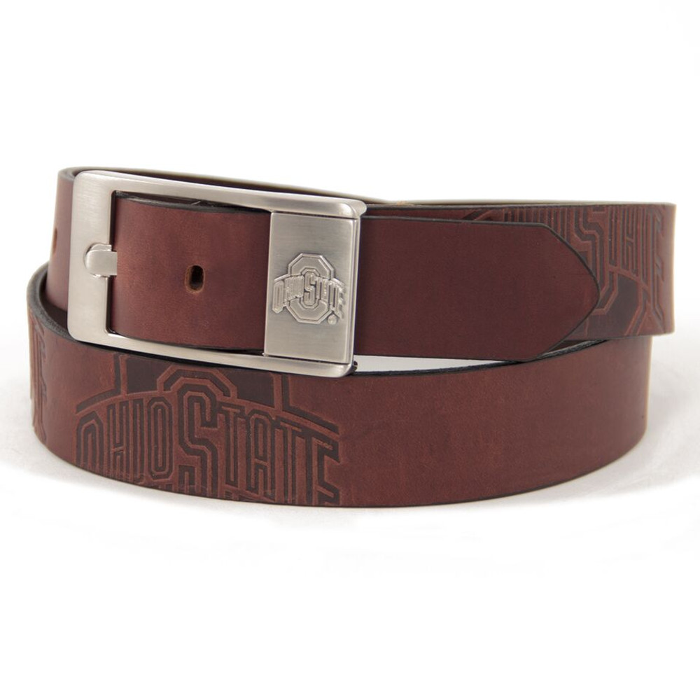 Ohio State Buckeyes Brandish Brown Belt | Eagles Wings | 9187-