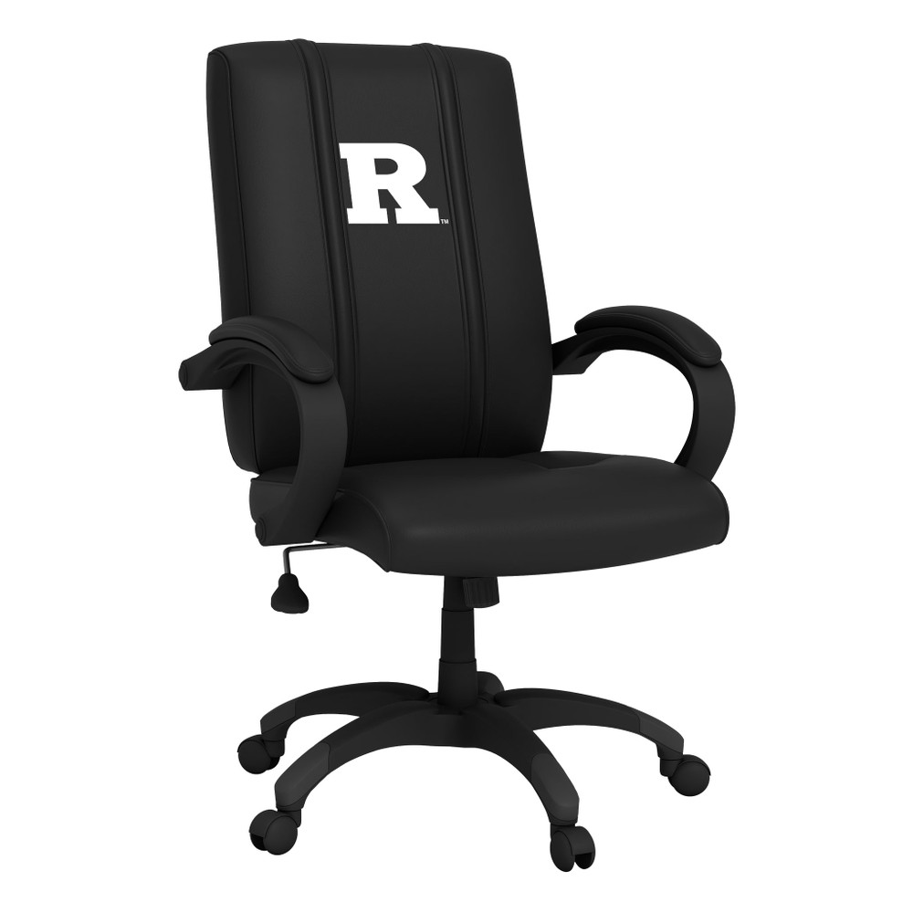 Rutgers Scarlet Knights Collegiate Office Chair 1000 - White R | Dreamseat | XZOC1000-PSCOL13816