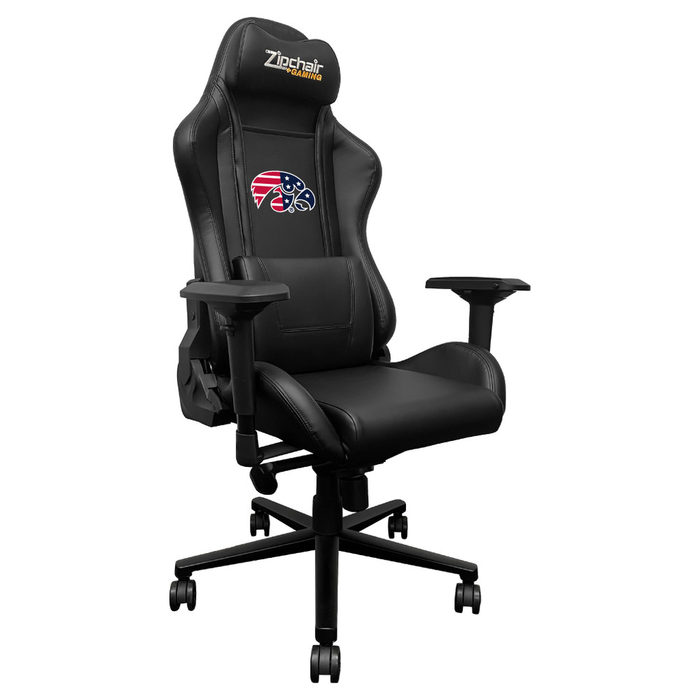 Iowa Hawkeyes Xpression Gaming Chair - Patriotic | Dreamseat | XZXPPRO032-PSCOL13522A