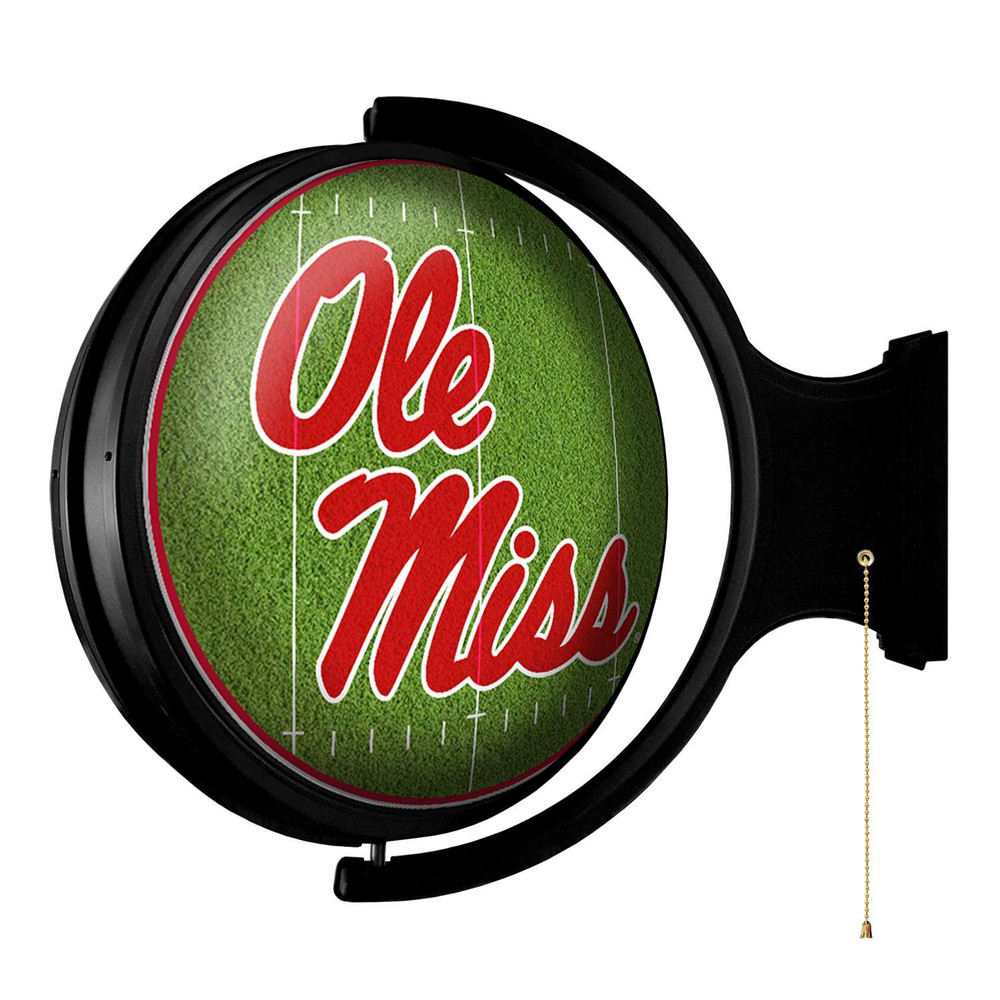 Mississippi Rebels: On the 50 - Rotating Lighted Wall Sign | The Fan-Brand | NCMISS-115-22