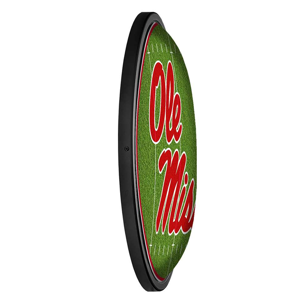 Mississippi Rebels: On the 50 - Slimline Lighted Wall Sign | The Fan-Brand | NCMISS-130-22