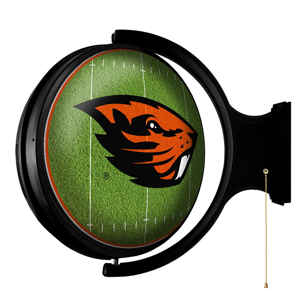 Oregon State Beavers: On the 50 - Rotating Lighted Wall Sign | The Fan-Brand | NCORST-115-22