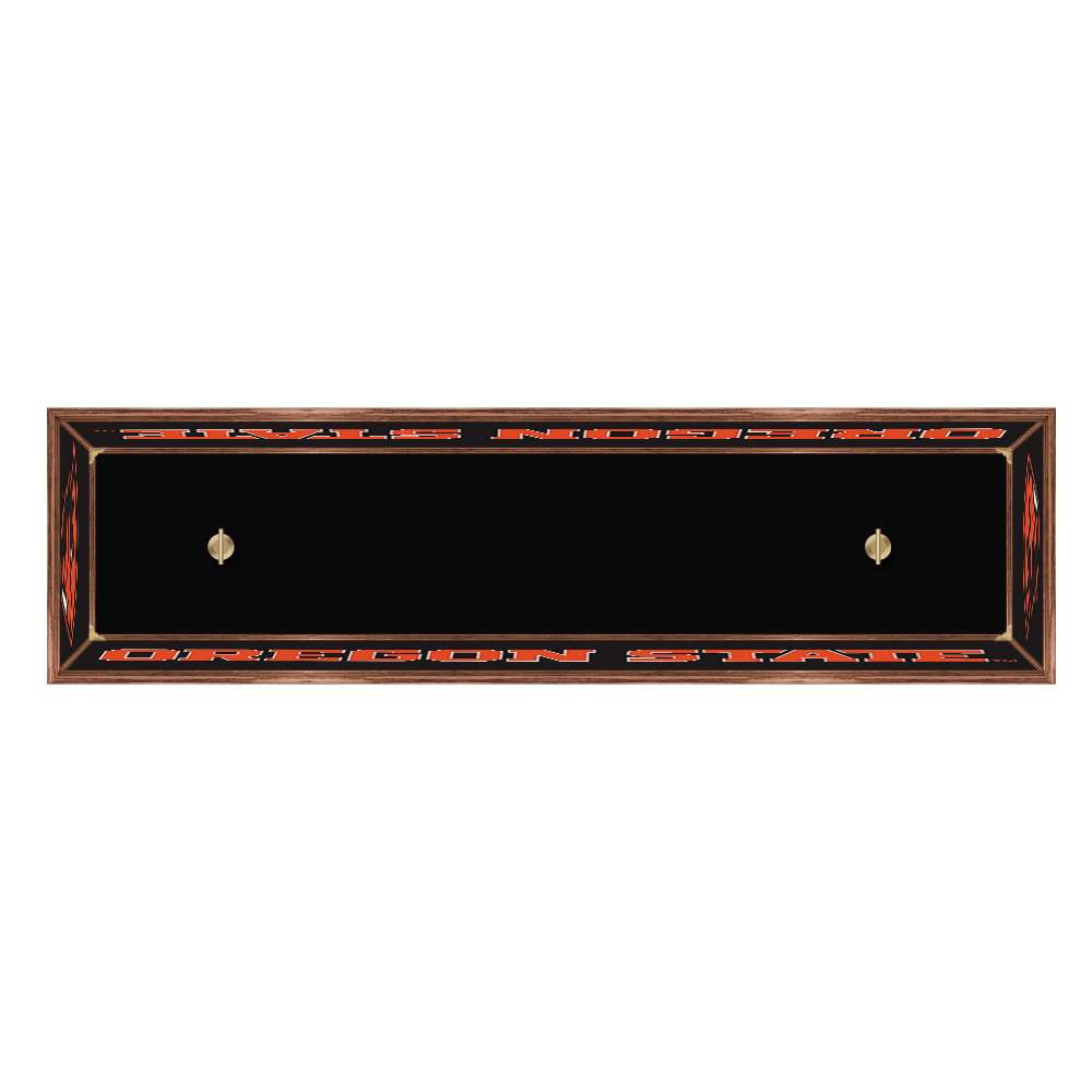 Oregon State Beavers: Premium Wood Pool Table Light - Black | The Fan-Brand | NCORST-330-01B