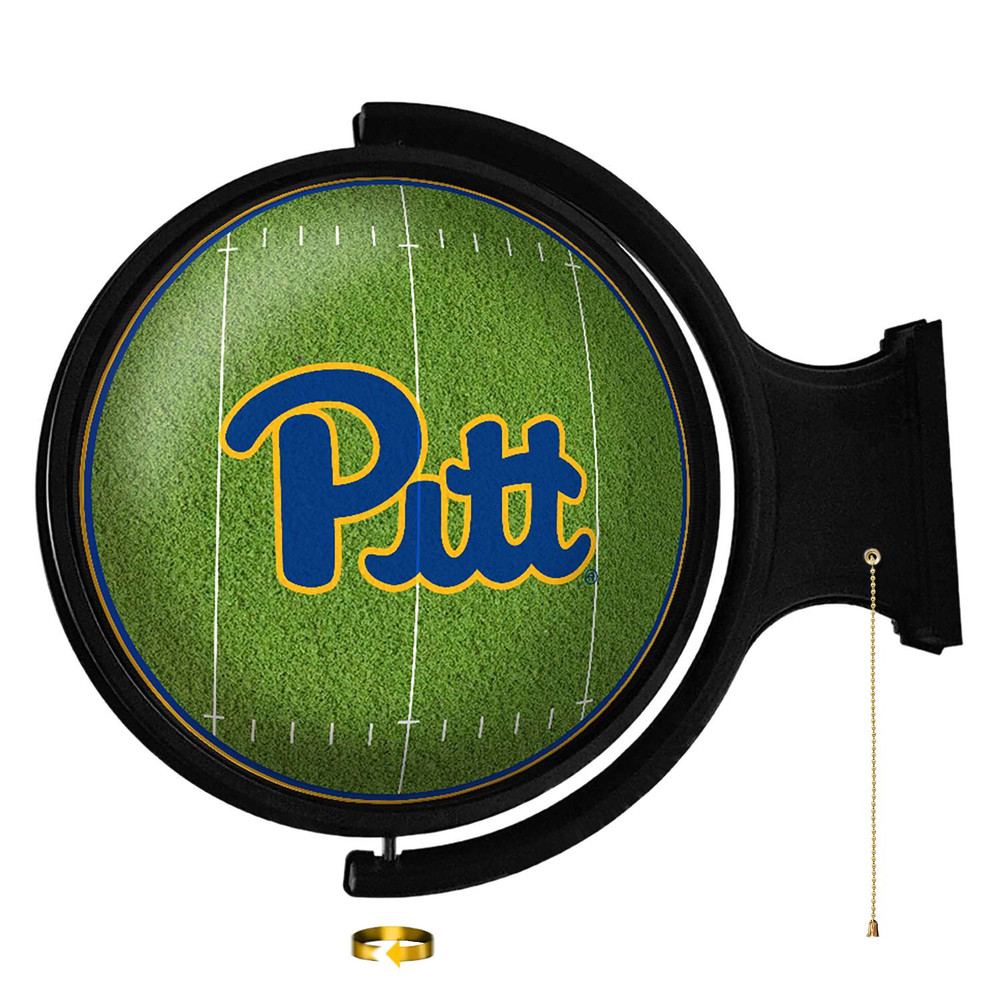 Pittsburgh Panthers: On the 50 - Rotating Lighted Wall Sign | The Fan-Brand | NCPITT-115-22