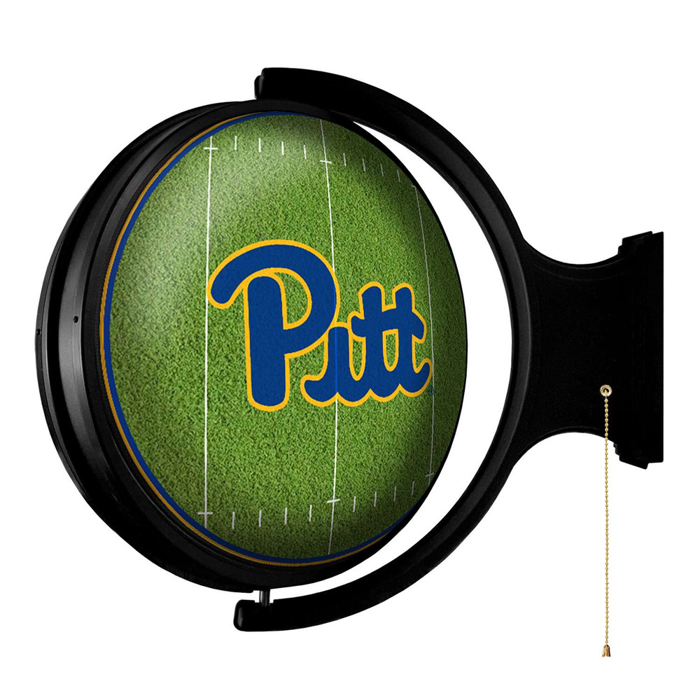 Pittsburgh Panthers: On the 50 - Rotating Lighted Wall Sign | The Fan-Brand | NCPITT-115-22