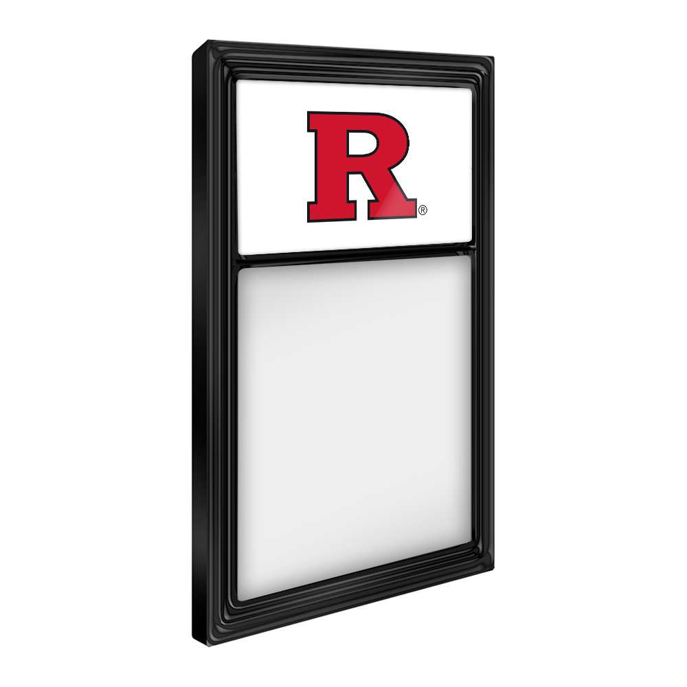 Rutgers Scarlet Knights: White - Dry Erase Noteboard - White | The Fan-Brand | NCRTGR-610-01A