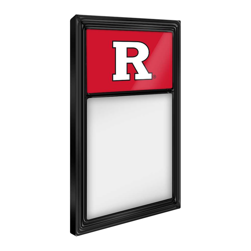 Rutgers Scarlet Knights: Scarlet - Dry Erase Noteboard - Scarlet | The Fan-Brand | NCRTGR-610-01B