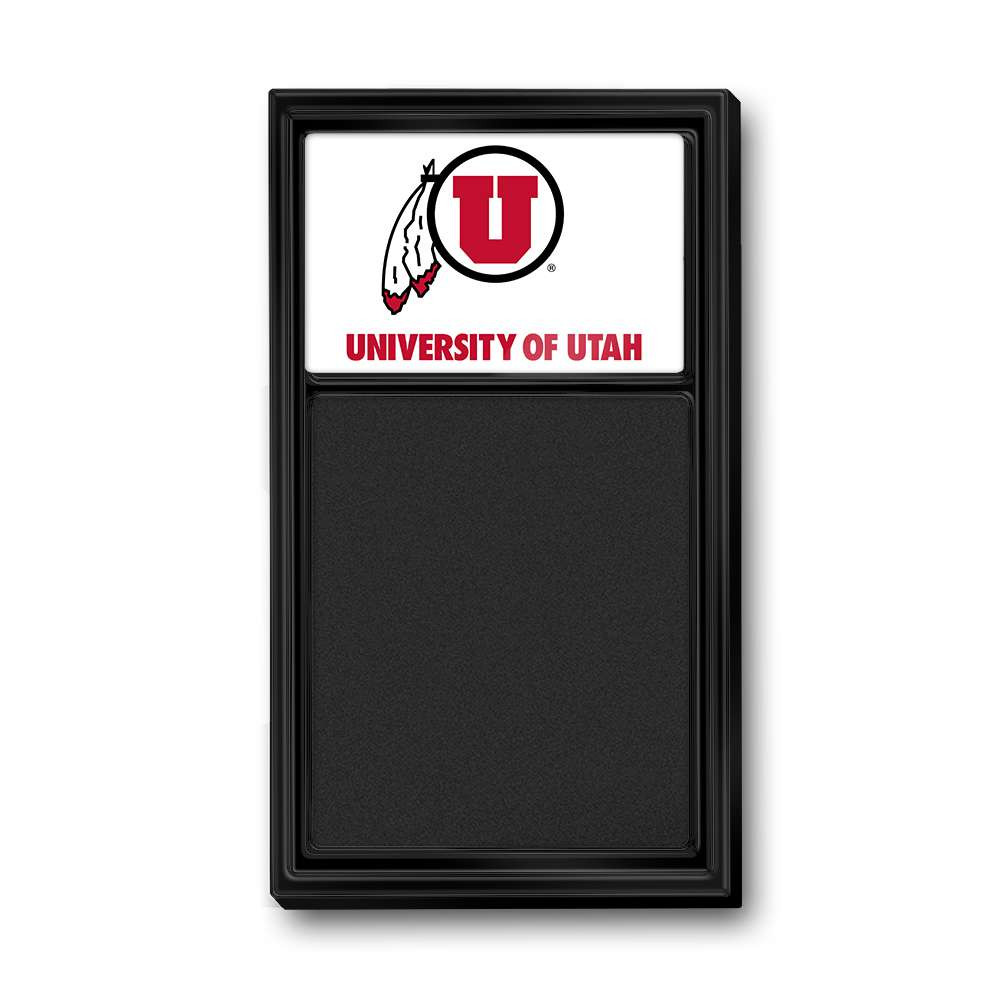Utah Utes: Chalk Noteboard | The Fan-Brand | NCUTAH-620-01