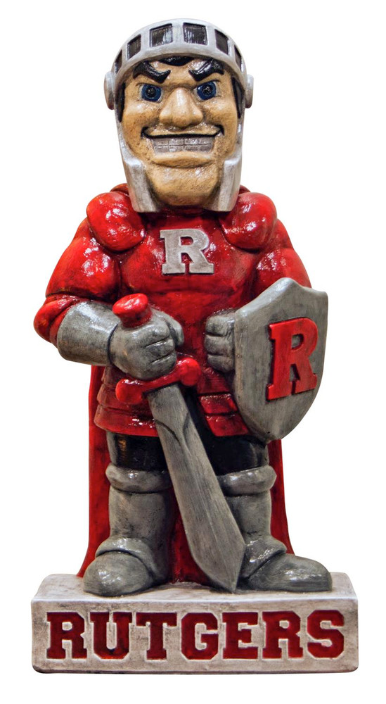 Rutgers Scarlet Knights Mascot Garden Statue | Stonecasters | 2960HT