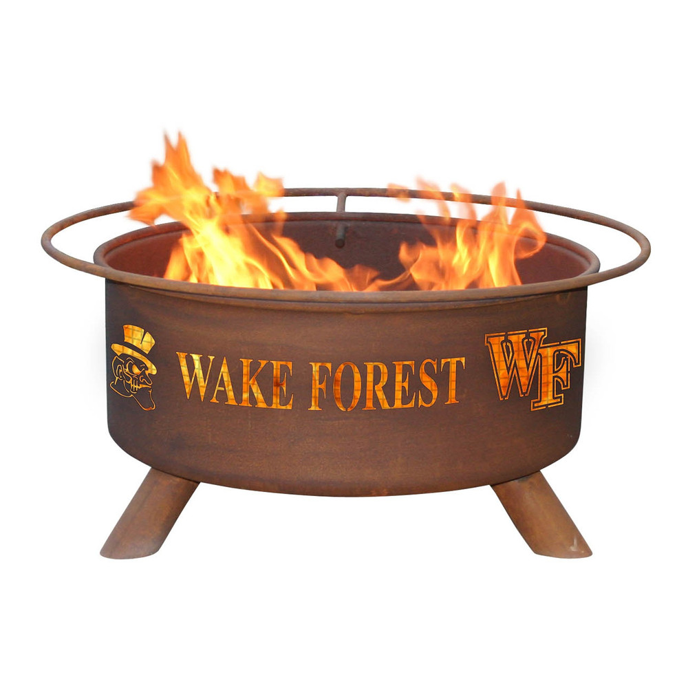 Wake Forest Demon Deacons Portable Fire Pit Grill